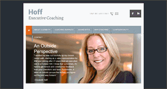 Desktop Screenshot of hoffexecutivecoaching.com